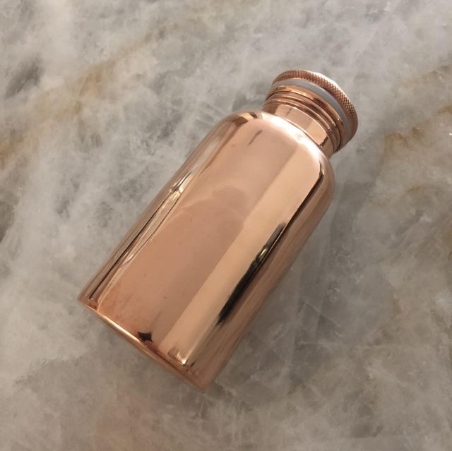 Copper H2O Copper Water Bottle 10 oz 300 ml Smooth Polished