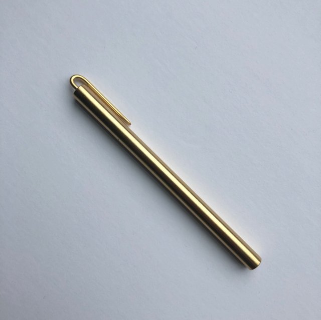 Copper pen round with clip